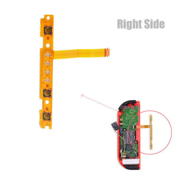 5 i 1 ZL ZR L SL SR-knapp för Key Ribbon Flex-kabel för Switch Joy Con Control