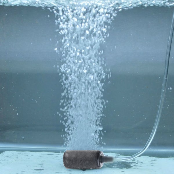 10-pack luftsten bubbelcylinder Återanvändbar syrgasspridare för akvariefiskar för tankdamm Hydroponics Pump Mix Färg