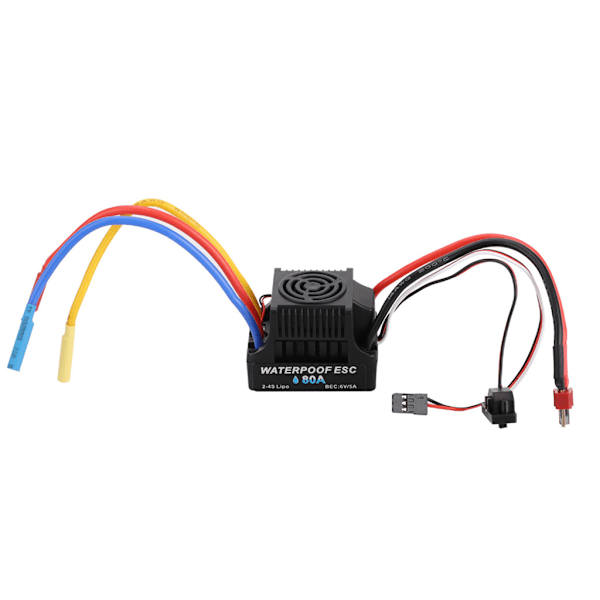 Harjaton moottoriohjain 60A/80A kauko-ohjattava ESC RC automallin varaosat 80A long line