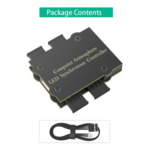 Computer Ambient Light Synkroniserings Controller Adapter til Alle Køn