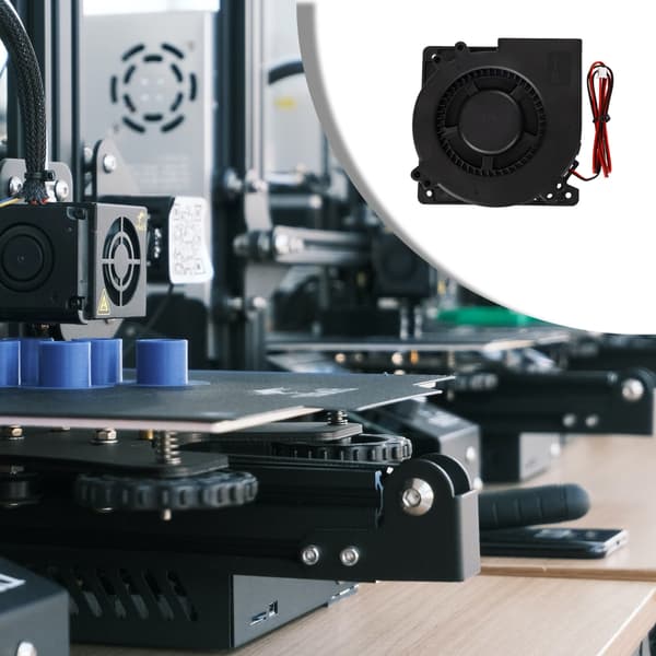 Højhastigheds 24V blæser hurtig varmeafledning blæser 12032 til KLP1 3D-printer