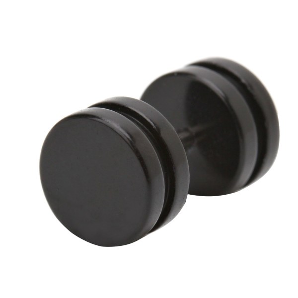 2 st 18G (1,2 mm) öronproppar 00G (10 mm) Akryl Fake Ear Plug Taper Stretcher