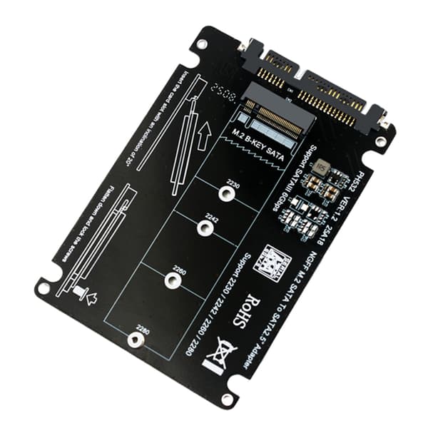 M.2 B Key Hårddisk Adapterkort M.2 Konverterare M.2 Adapter Konverterare