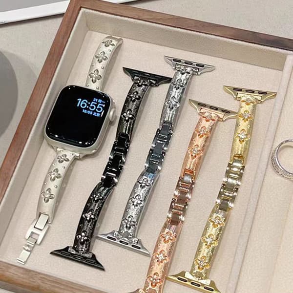 Glittrande snabbbytesarmband för 38/40/41/42/44/45/49 mm olika klockor Starlight 38.40.41mm