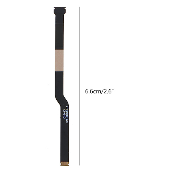 Ersättningsbatteriindikator Flexkabelskärm platt kabel för Macbook Pro 13 tum A1708 Längd 2,6 tum 1 st
