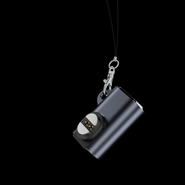 Benledning Hodetelefon USB C Ladeadapter LED-indikator Aluminium