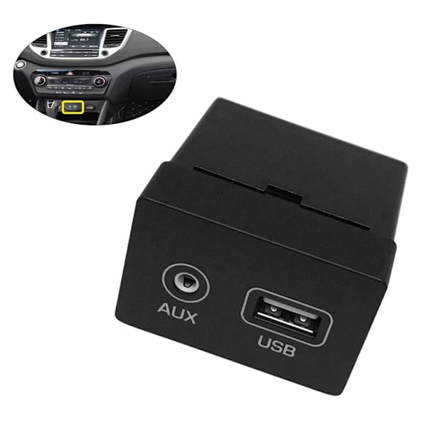 Auto Lydfrekvens USB AUX-port Adapter Enhet 96120D3500 96120-D3500