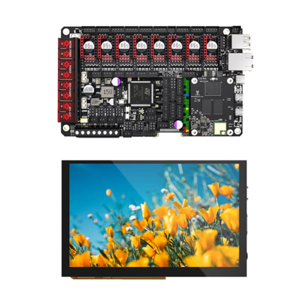 Manta M8P V2.0 Kontrolkort Kit 32Bit til RaspberryPi Support Klipper Støjsvag Høj Ydeevne til 3D Printer Ender3