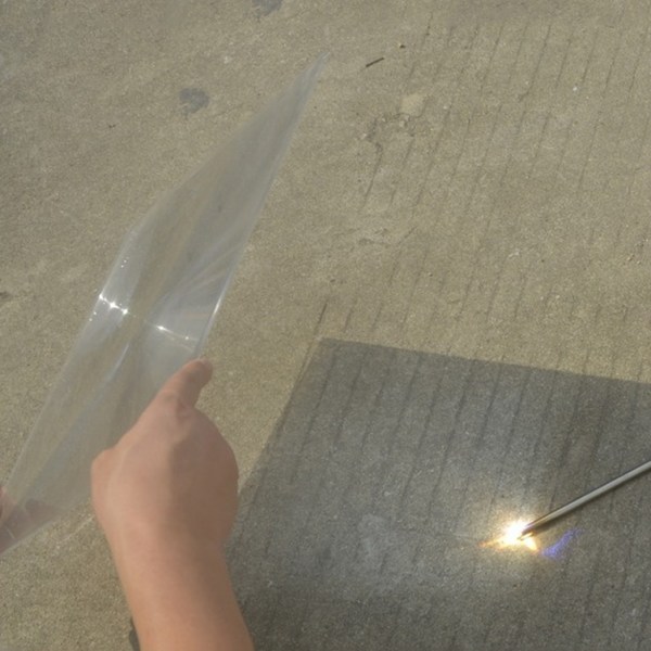 Fyrkantiga 300X300MM PMMA Fresnel-lins Koncentrerade lins förstoringsglaslinser gör brandverktyg förstoring 3-5 gånger