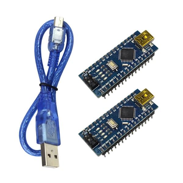 Nanos .0 Mikrokontrollerkort med USB-kabel Enkel installasjon