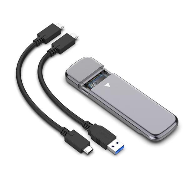 Rocketek til M.2 Mobil Harddisk Boks USB3.1/GEN2 10Gbps NVME Solid State Harddisk til Kabinet ME902