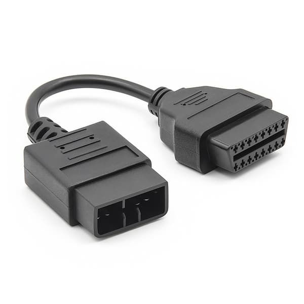 Bil OBD2 Diagnostisk Adapterkabel 9-pinners Kontakt for Effektiv Feildeteksjon