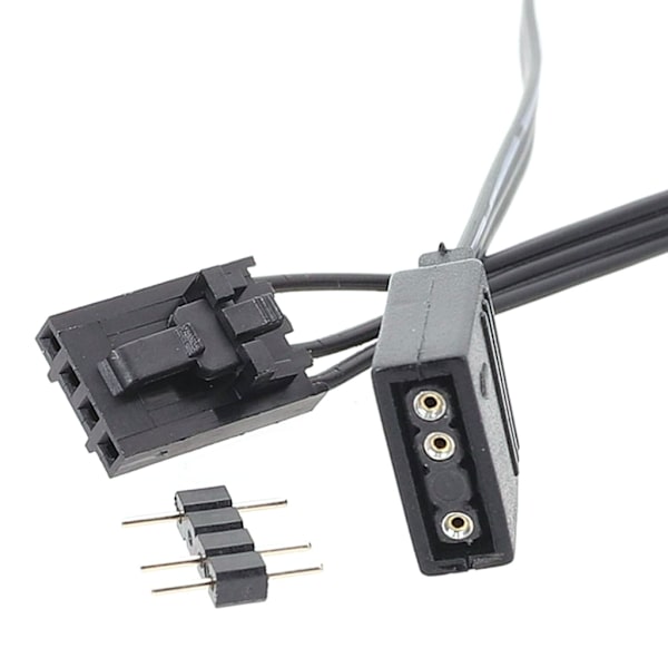 för Corsair RGB till standard ARGB 4-stift 5V adapterkontakt RGB-kabel 25 cm förlängningssladd