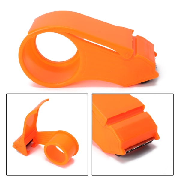 Heavy Duty Tape Dispenser Desktop Tape Cutter för skarpt blad Snyggt skärande Passar för 4-5 cm genomskinliga omslagsband Kontorsmaterial