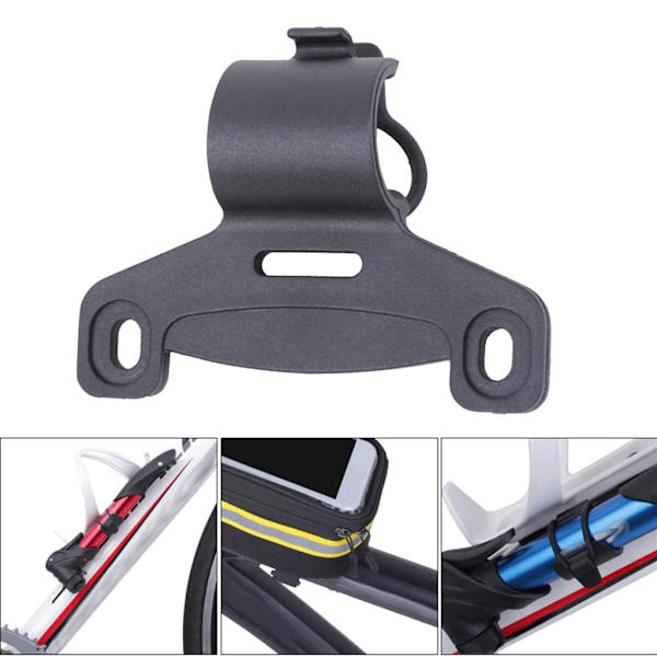 Plast Cyklar Pump Hållare Fast Clip Bracket Cykel Luftpumpar Ram för mountainbikes, landsvägscyklar, utomhuscykling 2pc