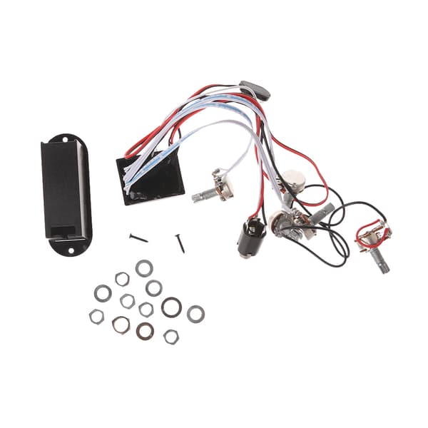 3-bands EQ Förförstärkarkrets Gitarr Dubbel Potentiometer För Aktiv Bas Pickup
