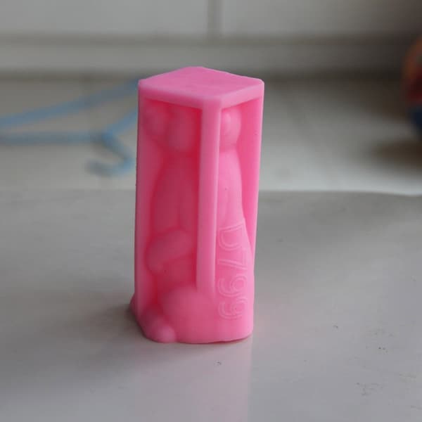 Silikonform for DIY Surikater Lys og Ornamentlaging Aromaterapi Form