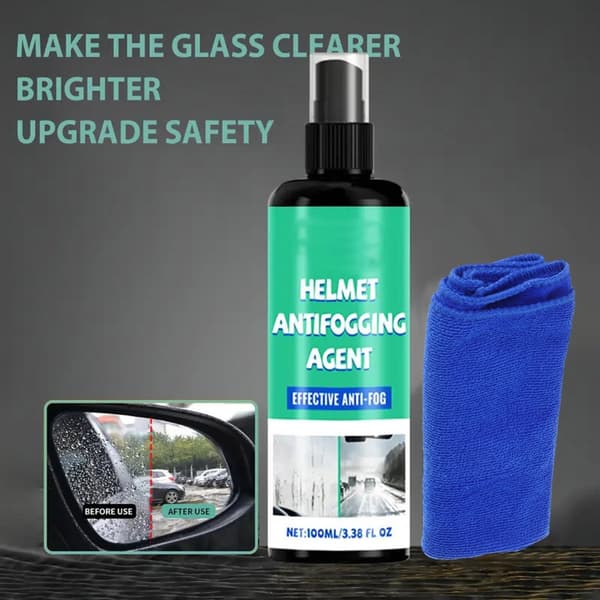 Dynamisk Anti-dug Spray til Hjelme 100ml Dugreduktion Essentiel
