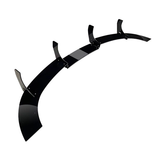 Bil Bakre Støtfanger Diffuser Spoiler Splitter Auto Trim for Golf MK5 2005-2009