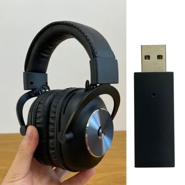 USB mottagare Trådlös Dongel för GPRO X Trådlös Spelhörlurar Headset-kontakt Fri Drive