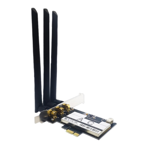 BCM94360 Wifi-kort Dual-Band 802.11ac Desktop PCIe trådlös adapter BT4.0 1750 Mb Wlan-kort för Hackintosh Window7/8/10 null - 2 antenna models