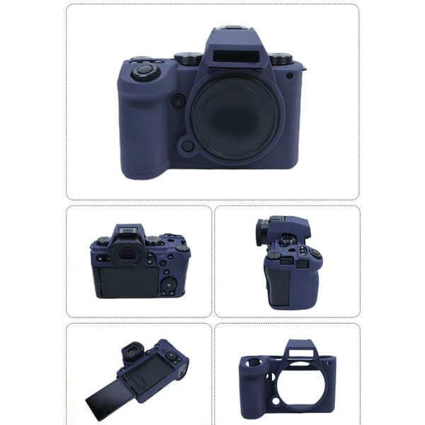 Case Hus Hudkamera Cover Anti-fall Skyddshylsa Dammskydd för S5II-byte Blue