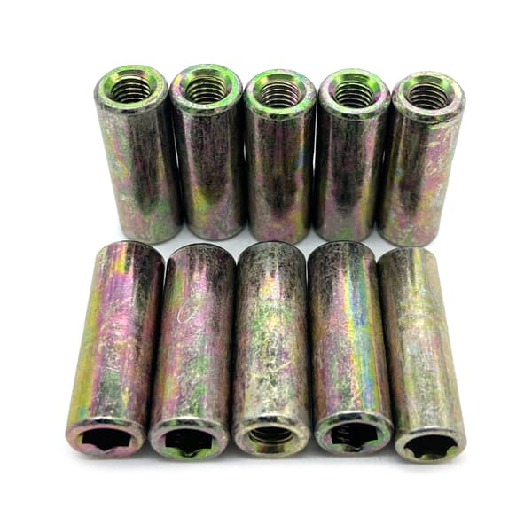20st Basgitarr Truss Rod Mutter Ersättningsankare Reparationsdelar för Elgitarr Spänne Connect Justera Cap Connector