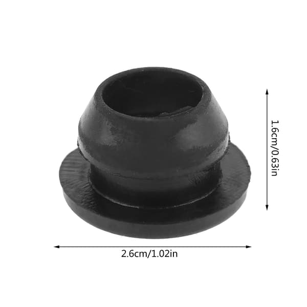 Sorte PCV-ventiler Grommet Erstatningsdelnummer 9048018001
