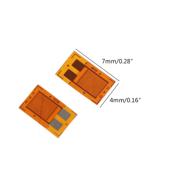 10 st/lot BF350-3AA Resistiv töjningsmätare 350 Ohm Hög precision Bra stabilitet för säkerhet Sensorlastcell