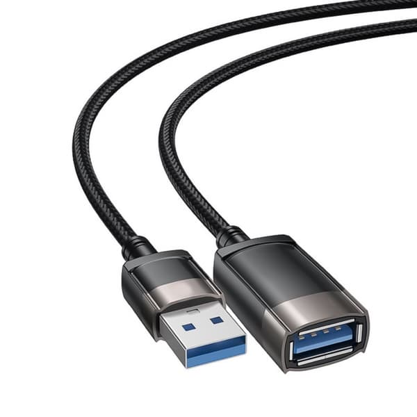 USB Forlængerkabel USB2.0 Forlængerledning Han til Hun Hurtig Dataoverførsel