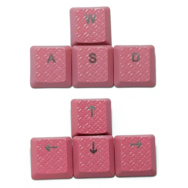 DIY Anpassningsbara Tangenter för Tangentbord 8st ABS Bakgrundsbelysta GL Tactile Switch Keycaps med Textur Halkfritt Skydd för G913 G915 G813