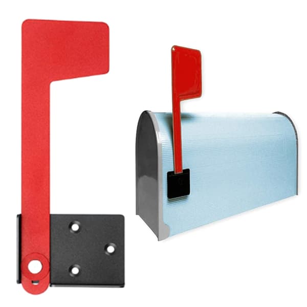 Postkasse Erstatningsflaggsett Rødt Flagg for Postkasse Universal Erstatning
