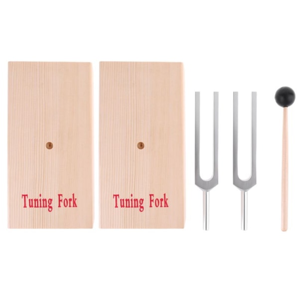 Högpresterande stämgaffel Stämgaffel i aluminiumlegering Instrument Stämning Vibration Set Justerbar