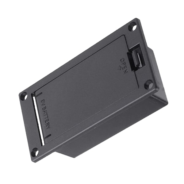 Aktiv basgitarr pickup 9V batterilåda Plast cover Hållare case för gitarr bas pickup utbytesverktyg 1