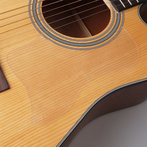 Transparent folklig akustisk gitarr valskydd anti-scratch Klassisk skyddsplatta Pa