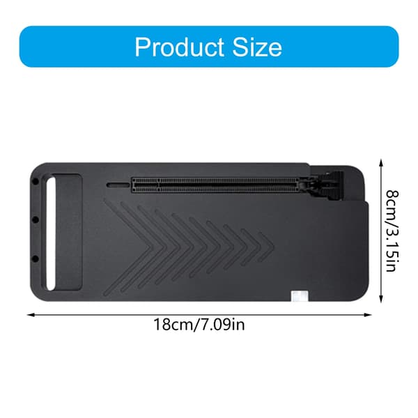 USB4.0 Typ C Extern GPU-docka med 40 Gbps Hastighet Stöder RTX3060 & GTX1060