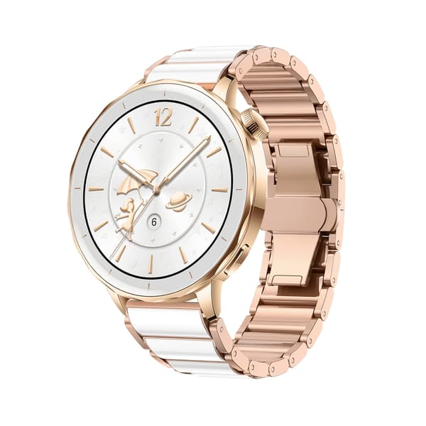 Svettresistent bälte justerbart snabbfäste för Watch X2 mini Armband Silver