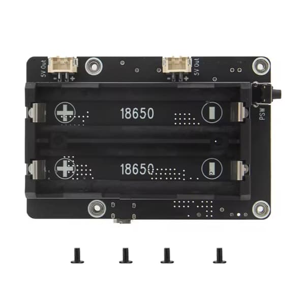 X1200 UPS Strømstyring Ekspansjonskort for RPi 5 med Hurtiglading