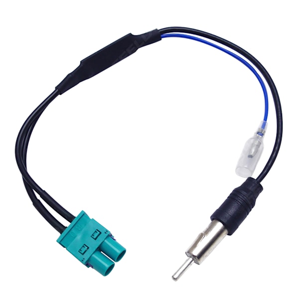Dubbel FAKRA RF Radioantennadapter med förstärkare för RNS510/RCD510/310/Golf