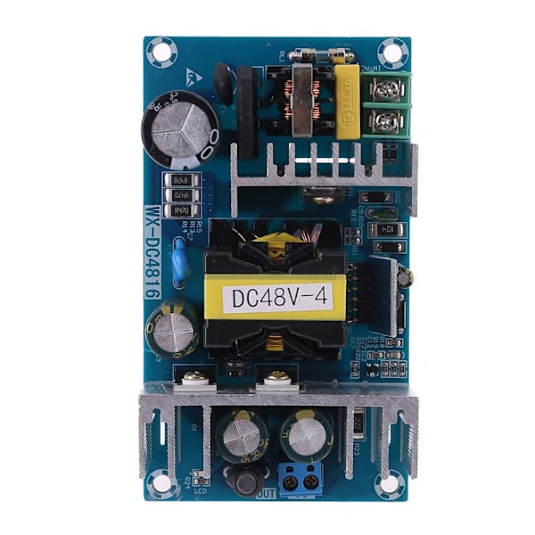 48V 4A 5A 200W AC till DC Strömförsörjning Konverter Adapter SMPS Kort Spänningsreglerad Transformator Switchande Galvanisk Isolering