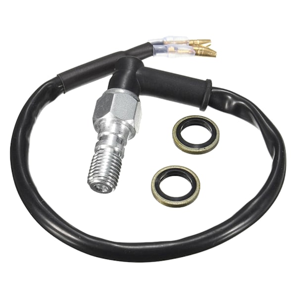 Universal Motorcykel-Motobike Tilbehør - Hydraulisk Bremsetryk Baglygte Lampe Kontakt Hul Bolt M10x1MM M10x1.25MM