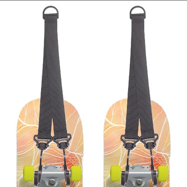 Kælkbræt Dør Bagkrog Rem Skateboardholder Langt Bræt Ophængsrem