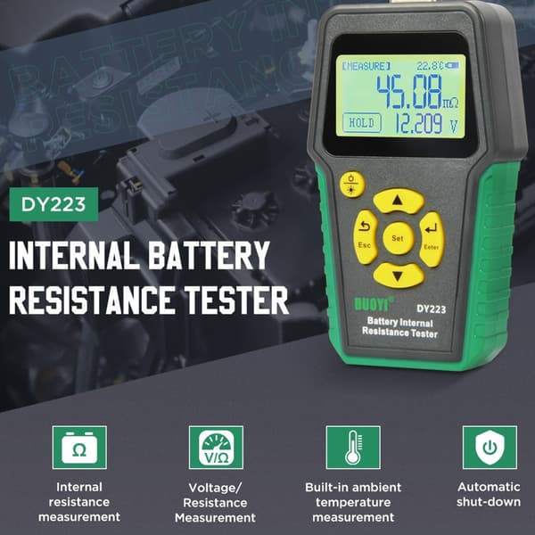 Lithium Batteri Intern Modstand Testinstrument Elektrisk Køretøjsgruppe