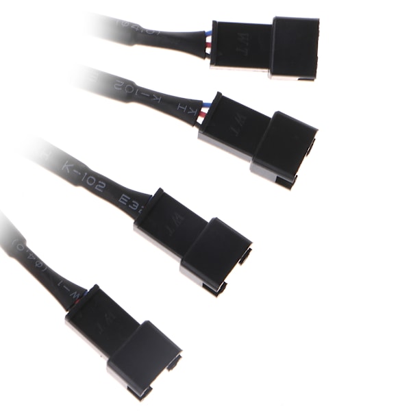 5V 3PIN till JST SM 3Pin fläktgränssnitt hona/hane-adaptersladd för moderkort SYNC överföringsförlängningskabel Hållbar B 3