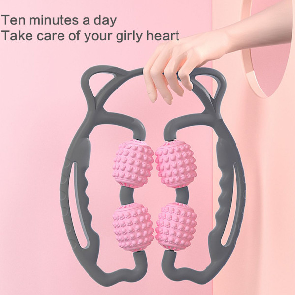 Muscle Roller, Trigger Point Massage Roller för djup vävnad, Hjälp till att minska ben, Tennisarmbåge, Lår, Smärta i armarna Starry sky gray