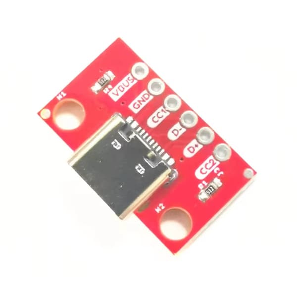 10 stk. USB C Test Board Professionel USB3.1 16P til 2.54 Strømadaptere Board