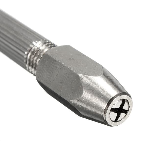 Mini Micro Manuell Gimlet Dobbel End Pin Vice Bore Håndboreverktøy for Bor