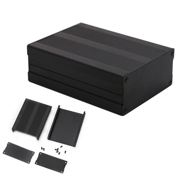 Aluminium PCB-instrumentlåda DIY-kapsling elektroniskt projekt för case 100*76*35m
