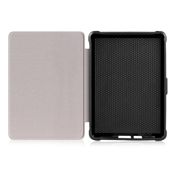 e-bok för Smart Cover för Case För Kobo Clara Clear Ultra Slim TPU Läder Skyddsfodral Flerfärgad White