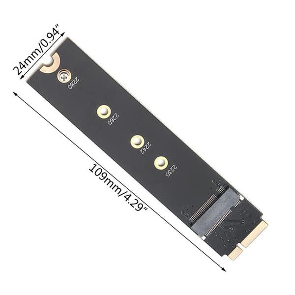 Højhastigheds 2012 A1465 A1466 til NGFF(M.2) Adapter til Computerbrugere
